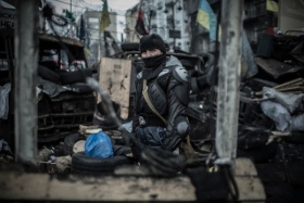 Barbaros Kayan镜头下的乌克兰暴乱