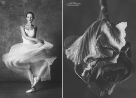 Yulia Artemyeva | 芭蕾和花 