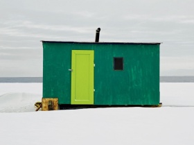 Richard Johnson｜加拿大，冰雪中的小屋