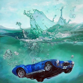 Marcello Petisci | 掉入水里的汽车