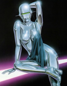 ‘Sexy Robot’ by Hajime Sorayama, 1983
