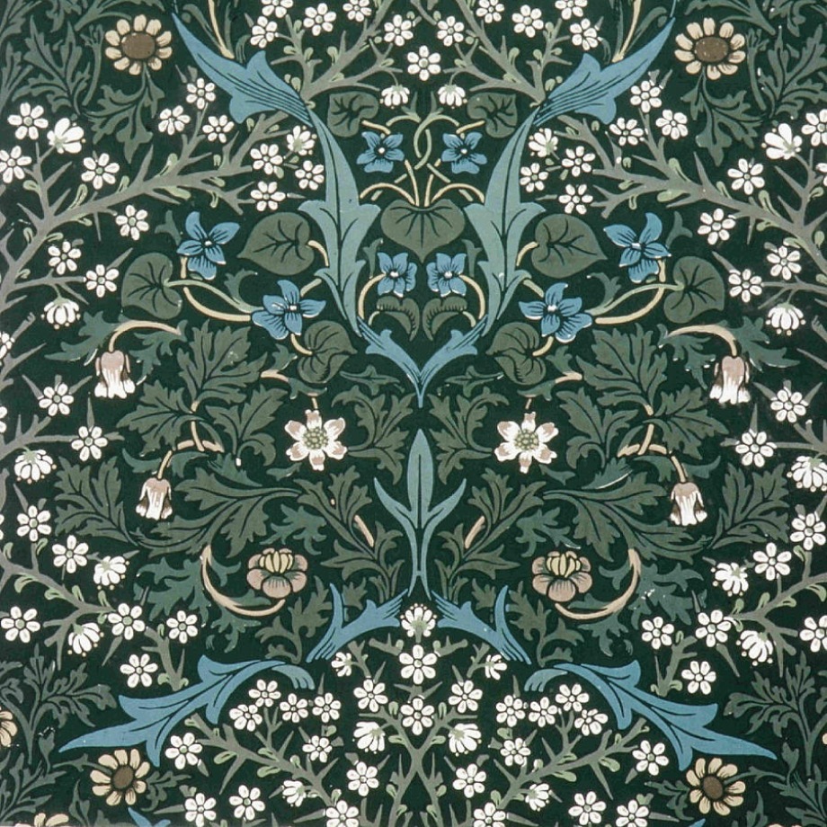 英国艺术家william morris 的花纹艺术