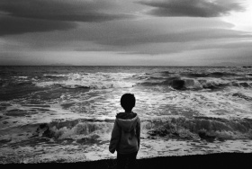 Kazuhiko Washio黑白影像　｜海滩