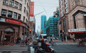 游上海街道