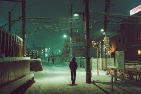 雪夜，东京　｜摄影师Masashi Wakui