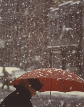风雪中的纽约 | 彩色摄影先驱索尔·雷特(Saul Leiter) ​​​​
