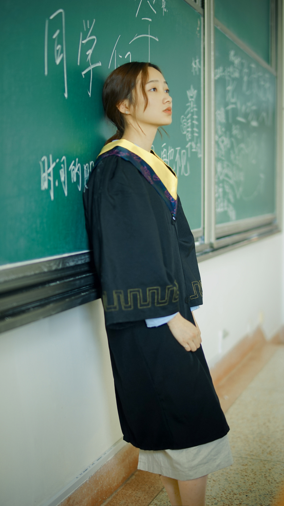昆明毕业照(单人照)呈贡大学城