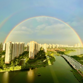 雨后彩虹