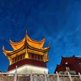 千年庐州-夜色明教寺