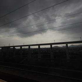 大雨滂沱前