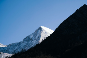 record snow mountain