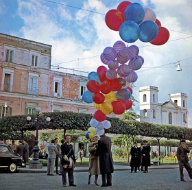 70年前的彩色旧照，那不勒斯的生活日常 