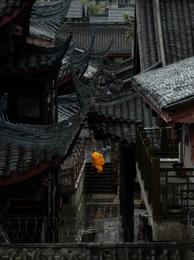 雨后大慈寺