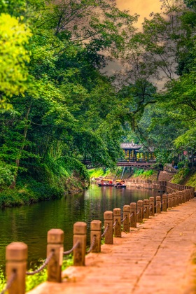 瓦屋山小镇