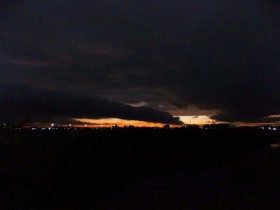 雨后晚霞
