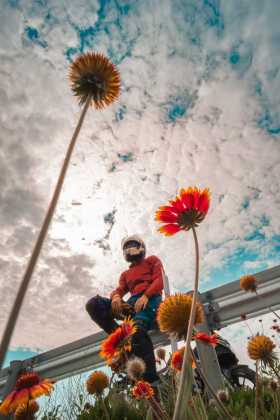 太原东山骑车摄影