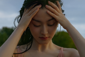 流星划过清晨