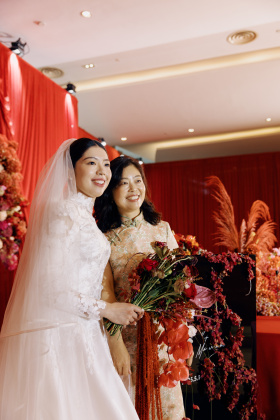 「婚礼开场前的静谧，等幸福开场的序章奏响」