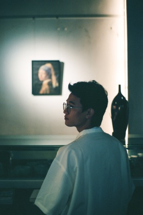 帅哥摄影后作品都有人盗图了，我无，仍需努力