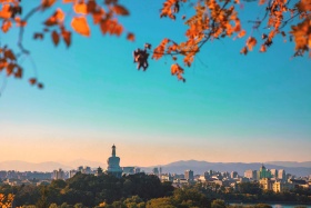 故宫的绿瓦红墙