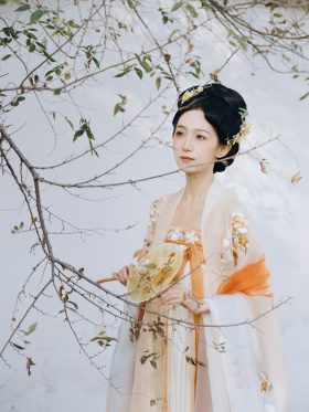 青衫映瓦，风入古卷。