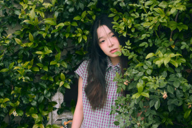 绿意里的一抹黄