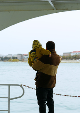 冬日的宋岗码头