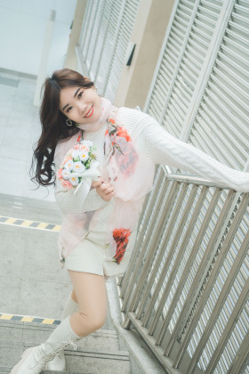 地铁站人像写真组图