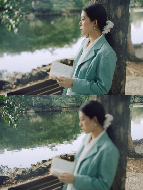 ‘’ 她像一首清冷的诗 ‘’