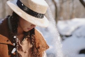 雪试图覆盖一切