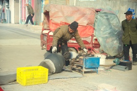 当我用胶片拍集市
