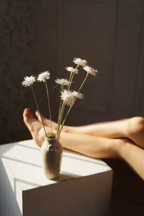 暖暖的、柔柔的