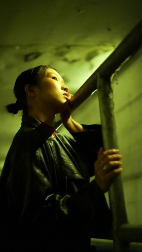 电影情绪感人像