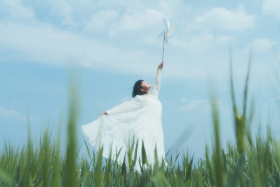 麦田里的小天使