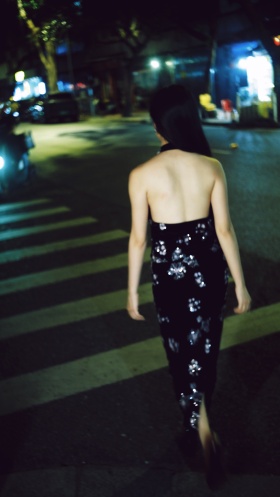 电影情绪感人像