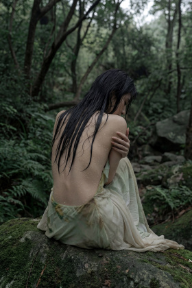 你是常年大雨但永不溃烂的森林