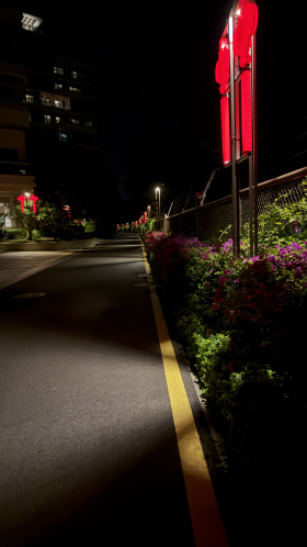 暮色街头