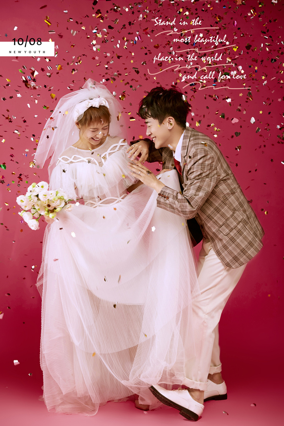 洛阳新青年摄影婚纱小清新情侣婚纱照